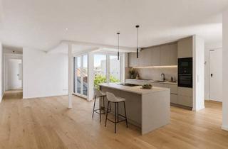 Wohnung kaufen in 10247 Friedrichshain, Erstbezug von klimatisierter 4-Zimmer-Dachgeschosswohnung mit Ost- und Westterrasse in Kiezlage