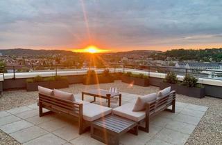 Penthouse mieten in 72072 Tübingen, Penthouse-Wohnung mit Panoramaausblick am Rand des Französischen Viertels