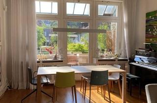 Wohnung mieten in 79102 Wiehre, Stilvolle 3,5-Zimmer-Altbauwohnung mit Südwestterrasse & Garten in ruhiger Lage