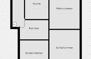 Wohnung mieten in 02625 Bautzen, Alltagstaugliche 3-Zimmer-Wohnung in Bautzen mit Balkon