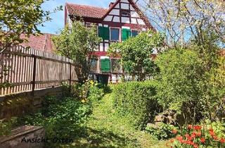 Haus kaufen in Rothenburgerstr. 10, 91583 Diebach, Schönes helles Fachwerkhaus mit Werkstatt, Scheune, Dachterasse und großem naturnahen Grundstück.