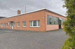 Büro zu mieten in 33824 Werther, Ideal! Großgarage für den eigenen Fuhrpark o. Lager- u. Werkstatthalle m. Bürotrakt + Sozialräumen