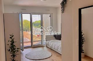 Wohnung mieten in 93053 Regensburg, Erstbezug! Möbliertes Studentenapartment mit Balkon und EBK direkt an der Uni