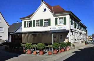 Gewerbeimmobilie kaufen in 74391 Erligheim, Sehr gut eingeführtes Traditionsgasthaus / Pizzeria im Zentrum von Erligheim mit großer Wohnung