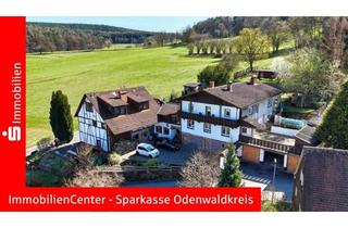 Einfamilienhaus kaufen in 64720 Michelstadt, Traumlage am Feldrand. Landleben pur. Einfamilienhaus mit Nebengebäude und Garagen