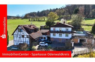 Einfamilienhaus kaufen in 64720 Michelstadt, Traumlage am Feldrand. Landleben pur. Großes Einfamilienhaus mit Nebengebäude und Garagen