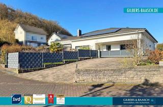 Einfamilienhaus kaufen in 54441 Trassem, Moderner, energieeffizienter und altersgerechter Bungalow in Trassem mit großem Garten als Bauland