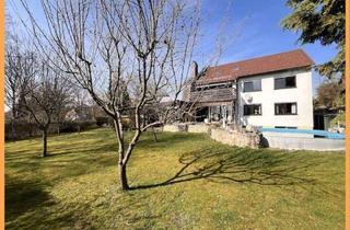 Haus kaufen in 90455 Nürnberg, Nürnberg - Außergewöhnliches Anwesen direkt am historischen Alten Kanal - 3 Fam.-Haus + Bungalow + Baugrund
