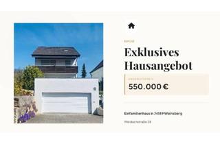 Einfamilienhaus kaufen in 74189 Weinsberg, Weinsberg - Einfamilienhaus in Weinsberg