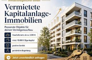 Wohnung kaufen in 74189 Weinsberg, Weinsberg - Immobilieneigentümer werden - vermietete Kapitalanlage-Objekte