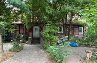 Haus kaufen in 39343 Erxleben, Erxleben - Fachwerkhaus Alleinlage Scheune großes Grundstück Waldidyll pur