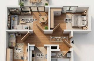 Wohnung kaufen in 56130 Bad Ems, Bad Ems - Jetzt investieren in Bad Ems - Vermietete 3?Zimmer-Eigentumwohnun