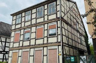 Einfamilienhaus kaufen in 29468 Bergen, Bergen an der Dumme - Großes Fachwerkhaus mit Potenzial - ideal für Investoren