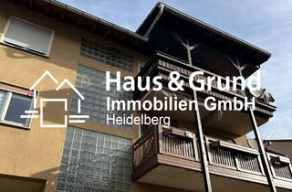 Wohnung kaufen in 69245 Bammental, Haus & Grund Heidelberg - gepflegte 3,5-ZKB mit Balkon und PKW-Stellplatz im 1.OG in Bammental