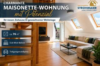 Wohnung kaufen in 74405 Gaildorf, Besondere Maisonette-Wohnung mit Holztreppe & Balkon