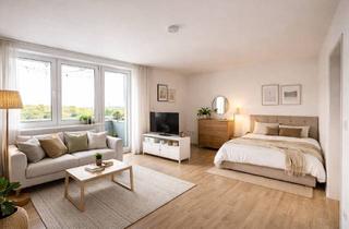 Wohnung kaufen in Hebbelstraße 70, 85055 Ingolstadt, Wohnen mit Fernblick: gut geschnittenes Appartement mit Balkon