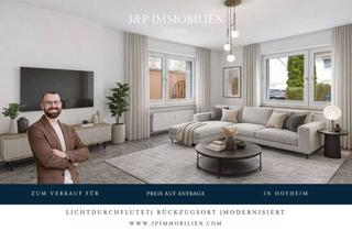 Wohnung kaufen in 65719 Hofheim am Taunus, Helle 3-Zimmer-Wohnung mit Terrasse & Gartenanteil in Toplage Hofheim-Marxheim