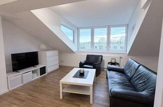 Wohnung mieten in St. Ulrich Platz, 86899 Landsberg, Moderne möblierte Dachgeschosswohnung in Landsberg am Lech. Sofort bezugsfrei. Nähe Hilti, Rational