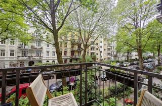 Wohnung mieten in Roonstraße 16, 20253 Hoheluft-West, Helle 3-Zimmer-Wohnung mit Balkon in bester Wohnlage