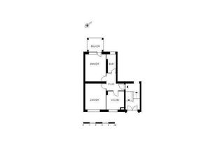 Wohnung mieten in Seewenjestr. 226, 28237 Gröpelingen, Endlich Zuhause: interessante 2-Zimmer-Wohnung