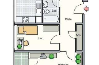 Wohnung mieten in Eggersten Ring 22, 57223 Kreuztal, Demnächst frei! 3-Zimmer-Wohnung in Kreuztal