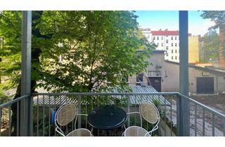 Wohnung mieten in Grünberger Straße 47, 10245 Friedrichshain, Helle möblierte 1-Zimmer-Wohnung mit Balkon im Herzen von Friedrichshain