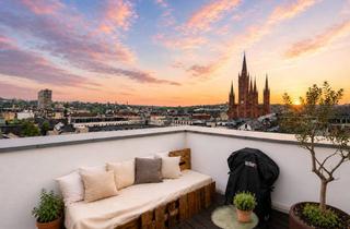 Penthouse mieten in Grabenstraße, 65183 Wiesbaden, Exklusives Maisonette-Penthouse mit Dachterrasse und Skylineblick über Wiesbaden