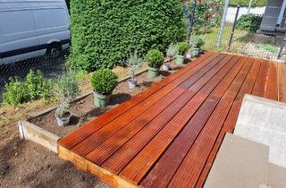 Wohnung mieten in Mainstraße, 65388 Schlangenbad, 2ZKB Terrassenwohnung in Georgenborn (Fußbodenheizung, Wärmepumpe, 100 qm Priv.-Garten, Südterrasse)