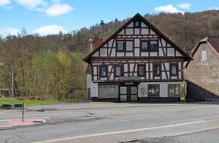 Gewerbeimmobilie kaufen in 35216 Biedenkopf, Gasthof mit 2 Wohnungen, Restaurant und Pension für Kapitalanleger