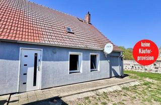 Doppelhaushälfte kaufen in 16307 Gartz (Oder), HORN IMMOBILIEN++ kleines gemütliches Zuhause bei Gartz an der Oder