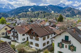 Haus kaufen in 82467 Garmisch-Partenkirchen, Ein Partenkirchener Original – historisches, freistehendes Stadthaus mit Bergblicken