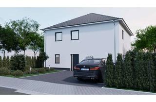 Villa kaufen in 33790 Halle, Neubau mit Grundstück, geplante Stadtvilla mit Bodenplatte, ruhige Innenstadtlage, A+, PV