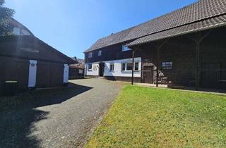 Haus kaufen in 35099 Burgwald, Naturverbunden leben: Fachwerkhaus mit Garten, Scheune und viel Nebennutzfläche
