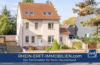 Einfamilienhaus kaufen in 50181 Bedburg, So macht Generationen-Wohnen Spaß! Einfamilienhaus mit separater Einliegerwohnung und Altbaucharme
