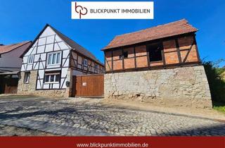 Einfamilienhaus kaufen in 06484 Ditfurt, Renovierungsbedürftiges Einfamilienhaus mit Scheune und Grundstück