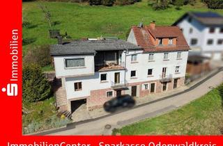 Haus kaufen in 64743 Beerfelden, Für Handwerker und handwerklich Geschickte - großes Wohnhaus mit umfangreichem Modernisierungsbedarf