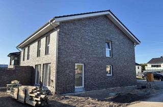 Haus mieten in 59399 Olfen, Erstbezug! Moderne Doppelhaushälfte in KFW-40-Standard mit Garten und Garage!