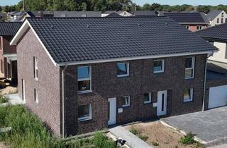 Haus mieten in 59399 Olfen, Erstbezug! Moderne Doppelhaushälfte in KFW-40-Standard mit Garten und Garage!