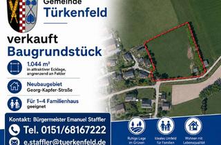 Grundstück zu kaufen in Saliterstraße, 82299 Türkenfeld, 1.044 m² in Ecklage: Baugrundstück für 1–4 Familienhaus in Türkenfeld