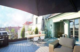Lofts mieten in Muggenhofer Straße 28c, 90429 Muggenhof, Befristet! Traumhafte Loft-Wohnung auf zwei Etagen mit uneinsehbarer 30qm Dachterrasse und Burgblick