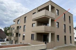 Wohnung mieten in Am Ziegelberg, 88524 Uttenweiler, Moderne 3-Zimmer-Wohnung mit Balkon, Einbauküche & Stellplatz - Erstbezug - KfW-40-QNG-Standard