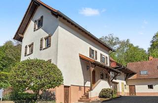Einfamilienhaus kaufen in 63776 Mömbris, Wohnen im Grünen: Einfamilienhaus mit großem Grundstück und Nebengebäuden in Königshofen a.d. Kahl