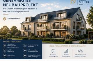 Grundstück zu kaufen in 23919 Berkenthin, Genehmigtes Neubauprojekt bei Lübeck mit sofortigem Baustart & starkem Nachfragepotenzial