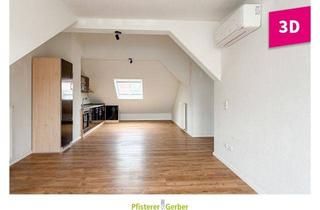 Wohnung kaufen in 76646 Bruchsal, Renovierte 2 Zimmer Dachgeschosswohnung zentrumsnah und ruhig gelegen