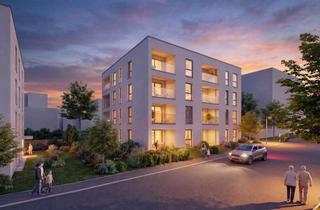 Wohnung kaufen in Steigle 15, 88471 Laupheim, **KfW-40-QNG** Runde Sache! Rentable 1,5-Zimmer-Eigentumswohnung