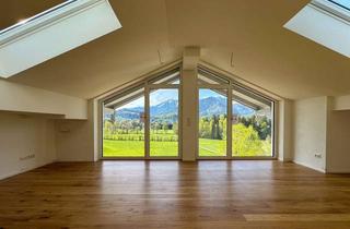 Wohnung kaufen in 83730 Fischbachau, Exklusive Maisonettewohnung mit einzigartigem Ausblick und eigenem Garten