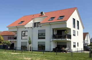 Penthouse kaufen in Kirchberg, 67483 Edesheim, !!! NEUBAU !!! - Klimatisierte Penthouse-Wohnung mit Dachterrasse und Blick auf den Pfälzerwald