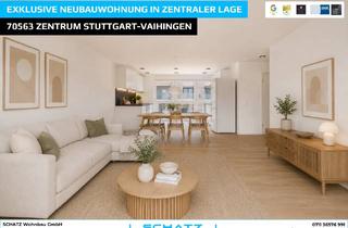 Wohnung kaufen in 70563 Vaihingen, Exklusive Neubauwohnung im Zentrum von Stuttgart-Vaihingen