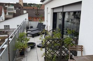 Penthouse mieten in Frauenstraße 17, 97941 Tauberbischofsheim, Penthouse: 3-Zimmer mit Terrasse, EBK, Garage
