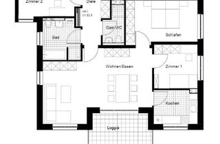 Wohnung mieten in Lärchenweg 29, 99428 Gaberndorf, Schicke 4-Raum-Wohnung am Rand von Weimar